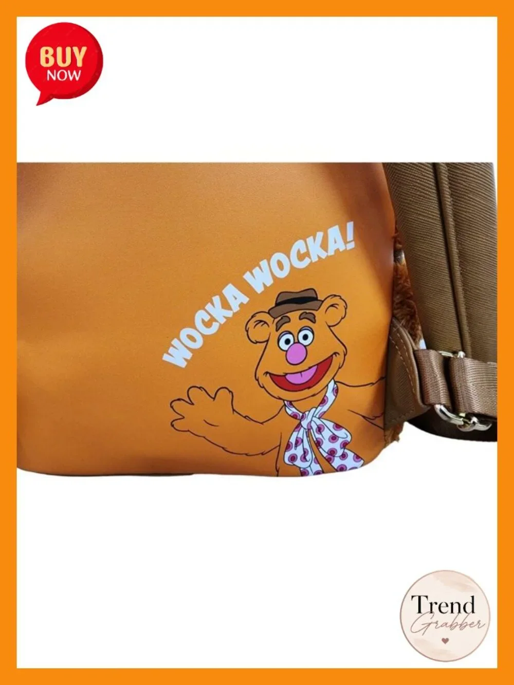 Loungefly Disney Muppets Fozzie Bear Rowlf Cosplay Mini Backpack Purse